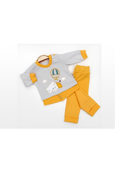 Babyim Balonlu 2'li Sweat Erkek Bebek Takım
