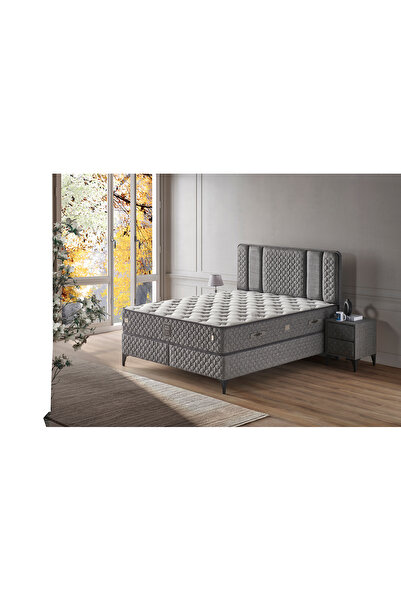 Mobilya Dükkanım Energy 150x200 Çift Kişilik Yatak, Baza, Başlık Seti