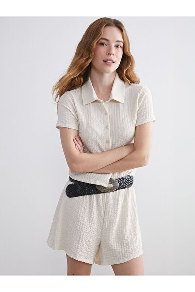 LC Waikiki Xside Textured Women's Shirt