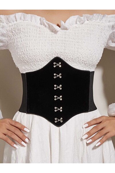 Fstyle Women's Elastic Waist Shaper Belt - Stylish Waist Cincher Design with ...