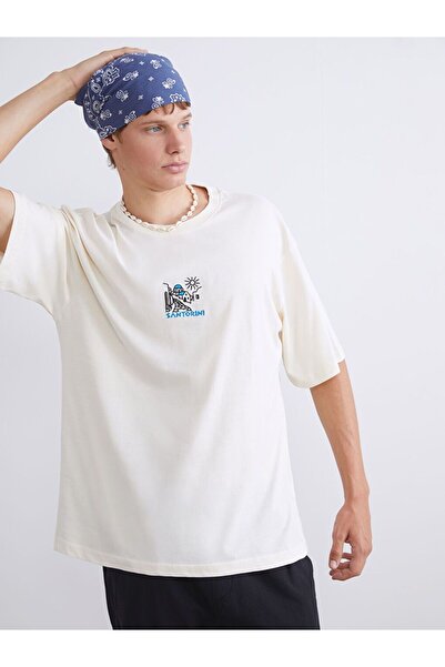 LC Waikiki تي شيرت رجالي من القطن الممشط برقبة دائرية من XSIDE