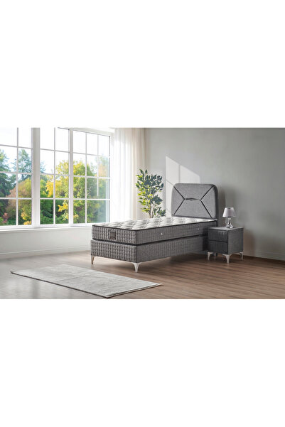 Mobilya Dükkanım Lotus 120x200 Tek Kişilik Baza Başlık Seti