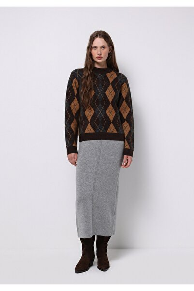 Colin's Slim Fit Women's Gray Skirt