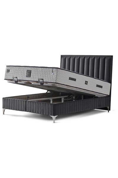 Mobilya Dükkanım Still 90x190 Tek Kişilik Baza Başlık Seti