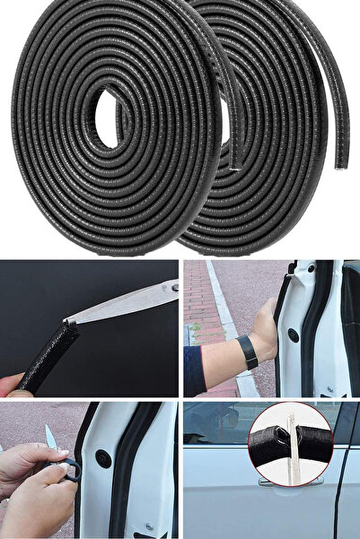 TechnoStation 5 Metre Araç Kapı Kenar Koruma Şeridi Kapı İçine Uygulanan Su G...