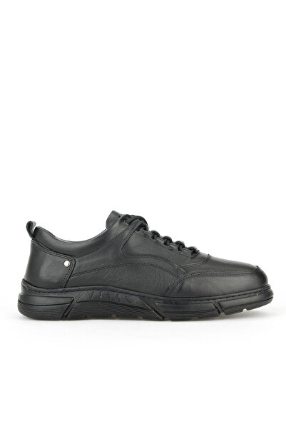 Ziya , Men's Genuine Leather Shoes 1531057Z1100 Black