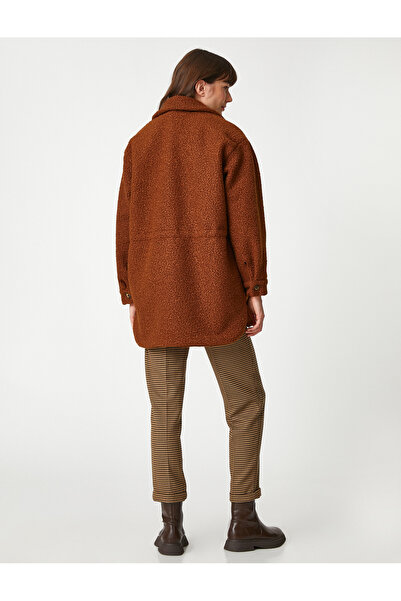 Koton X Şahika Ercümen - Дълго сако с големи джобове и копчета