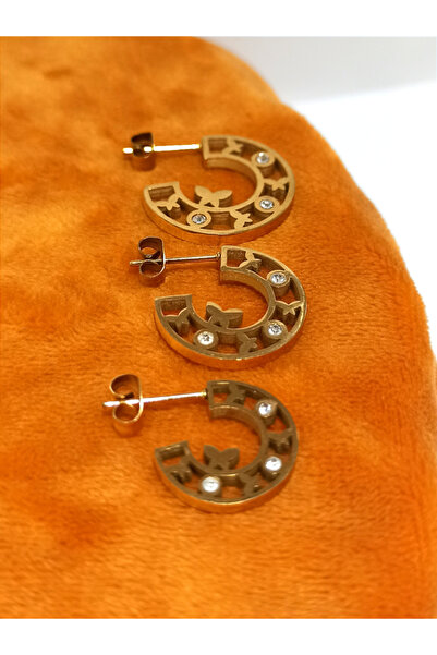 Monalisa Home أقراط موناليزا هوم الفاخرة ذات التصميم المزخرف