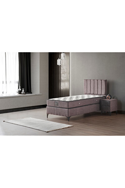Mobilya Dükkanım Venta 100x200 Tek Kişilik Baza Başlık Seti