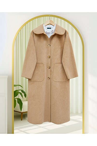 Modamorfo Buttoned Pocket Coat - Mink