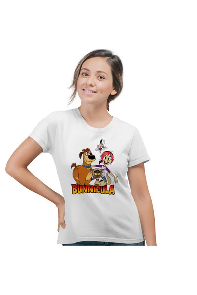OEM Tricou Femei Bunnicula Draculas Vampirul Iepuras All Gang