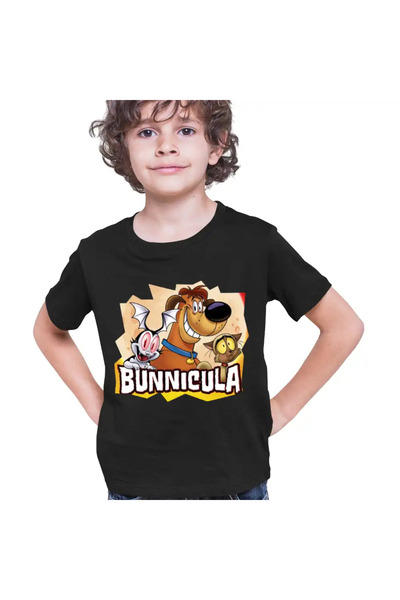 OEM Tricou Copii Baieti Bunnicula Draculas Vampirul Iepuras
