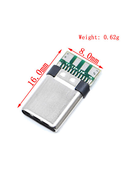 Choice1 10pcs Type-C Male 10pcs USB 3.1 Type-C Connector 24 Pins Male / Femal...