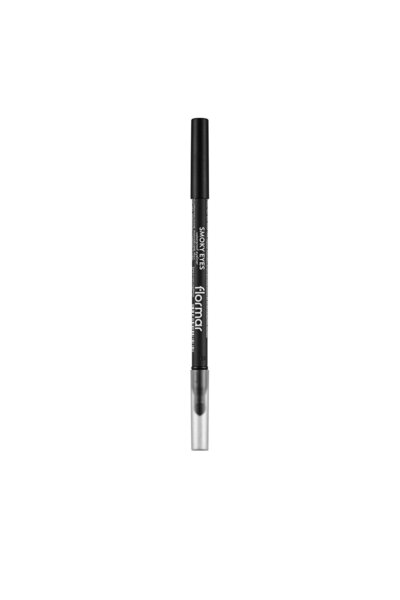 Flormar Eye Liner Water Proof Smoky Eyes, Carbon Black