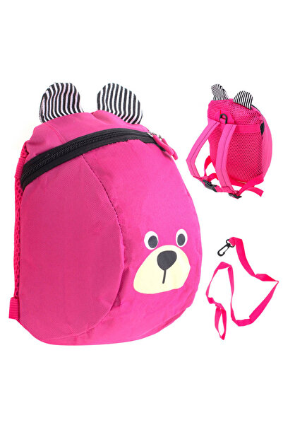 Three top online Ghiozdan Roz Copii cu Design Ursuleț și Urechi Decorative - Model Drăgălaș, Ideal pentru Grădiniță