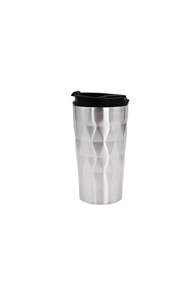 ORIAN Silver heat preservation mug, 380 ml