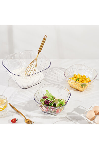 Smart Kitchen Set of 4 acrylic containers with lids
