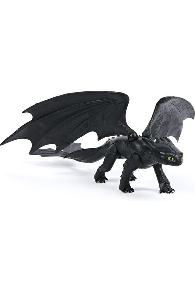 Spinmaster مجسم تنين بلا أسنان، مقاس ١٢ بوصة، رقم ٦٠٧٢٦٩٨ - لعبة تنين قابلة للتعديل، مناسبة للأعمار من ٤ سنوات فما فوق