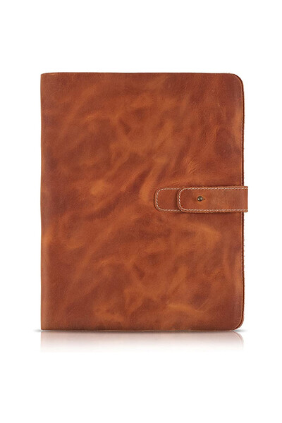 LONDO Genuine leather case for 12.9 inch tablet compatible with leather iPad, 12.9 inch