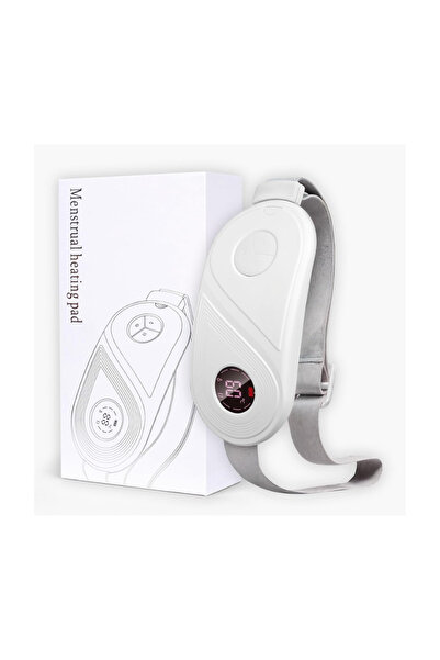 Generic وسادة تدفئة للحيض لتخفيف التقلصات - حزام تدفئة محمول للحيض بثلاثة مستويات حرارة، خفيف الوزن