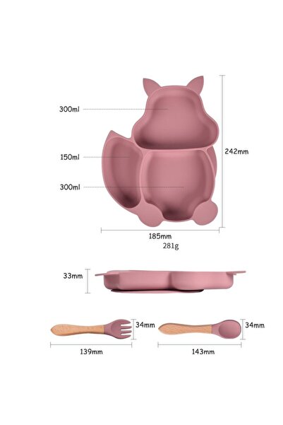 FONIX Σετ 8 Αξεσουάρ Ταΐσματος για Μωρά και Παιδιά, Commando Kids, Λευκό