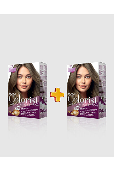 Master colorist 2'li Hair Color Perfection Set Saç Boyası 7.11 Yoğun Küllü Ku...