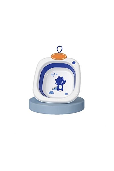 FONIX Lavoar Pliabil pentru Copii, Comando Kids, Model Dino, Albastru