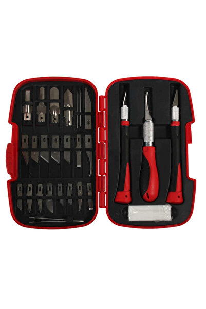 Genel Markalar Supertrend Oyma ve Kretuar Bıçağı Seti 30 Parça