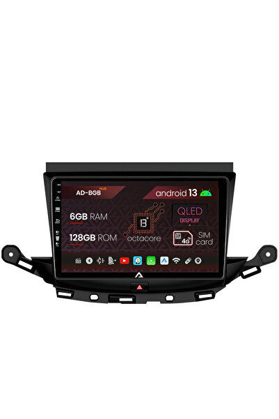 AutoDrop Navigatie Opel Astra K, Android 13, B-Octa / 6GB + 128GB, 9"