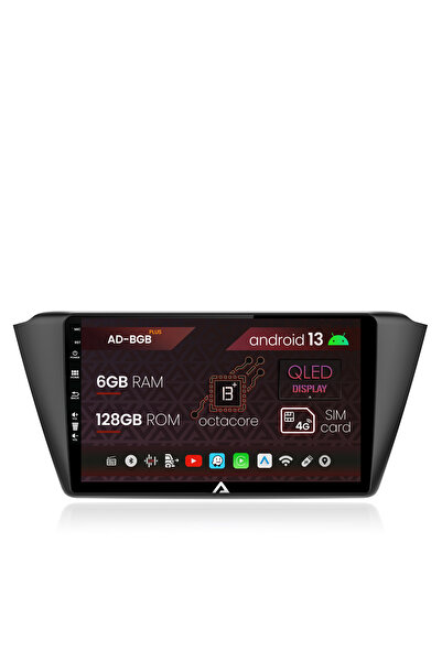 AutoDrop Navigatie Skoda Fabia (2015+), Android 13, B-Octa / 6GB + 128GB, 9"