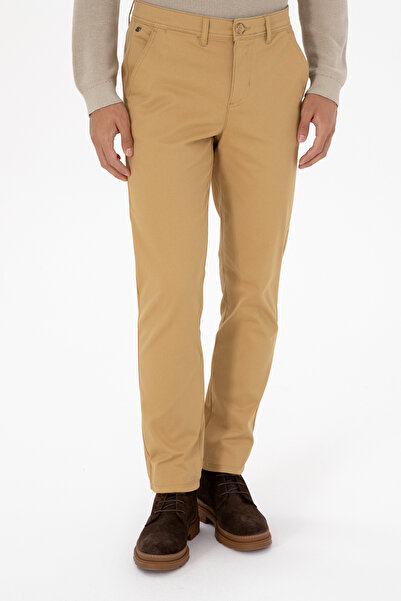 U.S. Polo Assn. Erkek Hardal Kanvas / Chino Pantolon 50308762-VR151