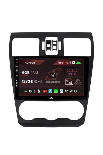 AutoDrop Navigatie Subaru Forester (2012-2018), Android 13, B-Octa / 6GB + 12...