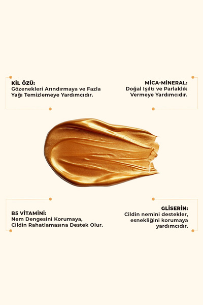 Dermokil Gold Soyulabilir Doypack Maske 30 ml