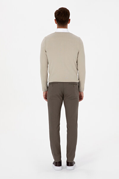 U.S. Polo Assn. Erkek Vizon Kanvas / Chino Pantolon 50311606-VR052