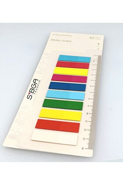 sibga tasarım Transparent Colored Postit Post-it Post It.Bookmark Bookmark Postit Sticker Note Paper 200 Sheets