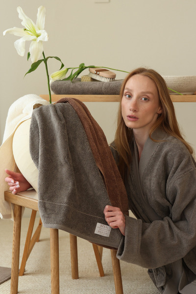 İrya Solena Face Towel 50X100Cm Gray