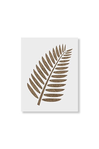 Maxrom Sablon Perete vopsire, tencuiala 0.7mm Tropical Leaf Refolosibil, mode...