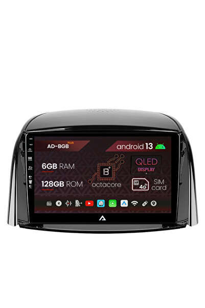 AutoDrop Navigatie Renault Koleos (2009-2016), Android 13, B-Octa / 6GB + 128GB, 9"