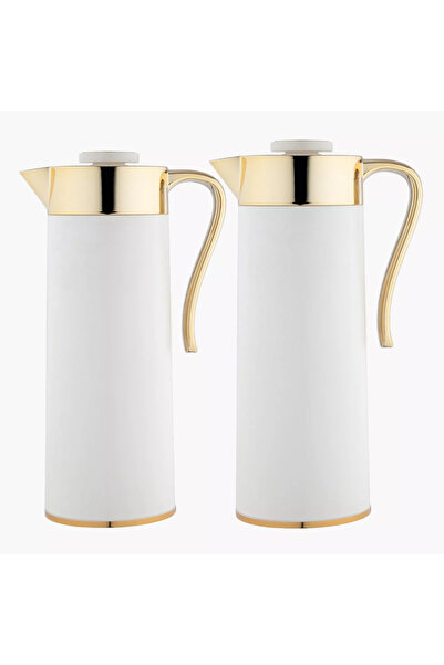 Generic Al Saif Flora 2-Piece Vacuum Flask Set