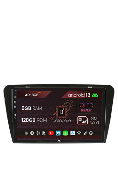 AutoDrop Navigatie Skoda Octavia 3 (2013-2018), Android 13, B-Octa / 6GB + 12...