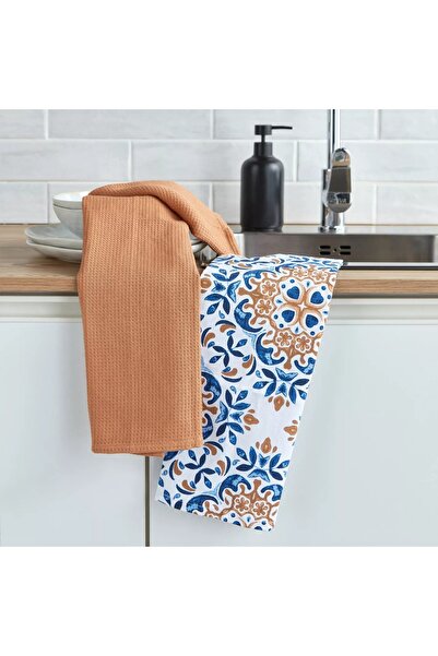 Generic Palermo 2-Piece Printed Kitchen Towel Set - 50x70 cm