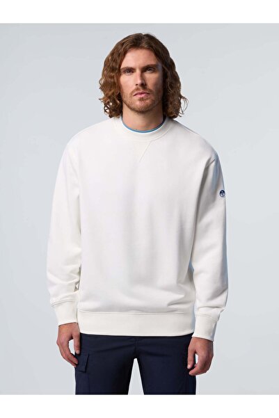 North Sails Bisiklet Yaka %100 Pamuk Sweatshirt