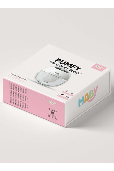 MABY Pumfy – Electric Breast Pump for Mothers | Built-In Night Light, 9 Suction Levels | 150ml Capacity