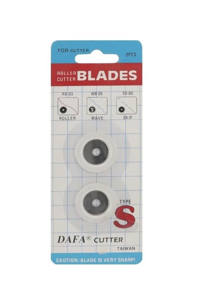 Dafa Cutter Blade Refill 18 mm Rotary Metal for Model C-111 Compass Cutter