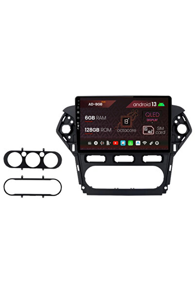 AutoDrop Navigatie Ford Mondeo (2011-2013), Android 13, B-Octa / 6GB + 128GB, 9"