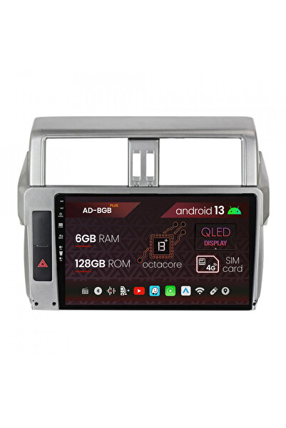 AutoDrop Navigatie Toyota Land Cruiser Prado J150 (2013-2017), Android 13, B-...