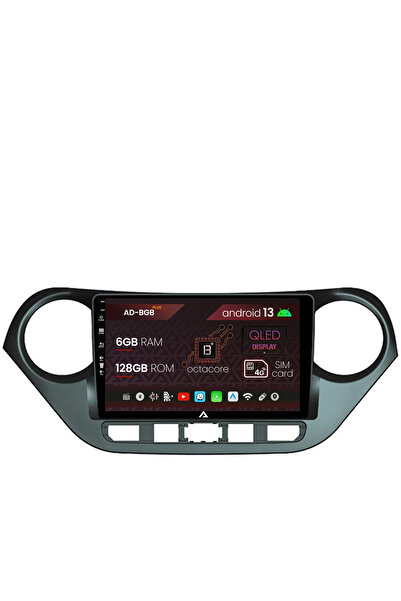 AutoDrop Navigatie Hyundai I10 (2013-2017), Android 13, B-Octa / 6GB + 128GB, 9"
