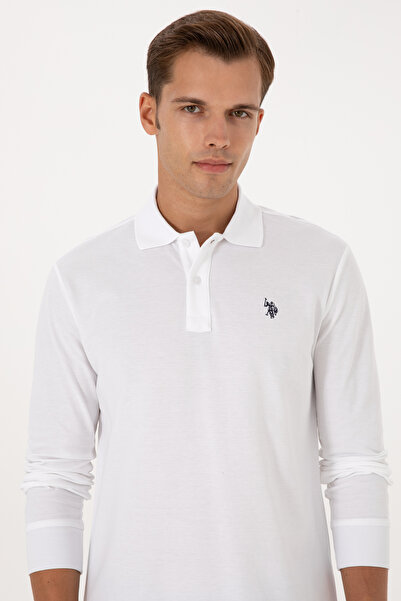 U.S. Polo Assn. Чоловічий білий базовий світшот 50307688-VR013