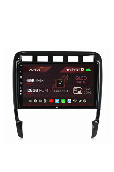 AutoDrop Navigatie Porsche Cayenne (2002-2010), Android 13, B-Octa / 6GB + 12...