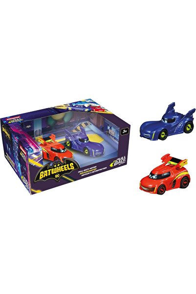 Carrera Pull & Speed Batwheels Bam vs Redbird Twin Pack 1:43 (Ages 3+) – 13024